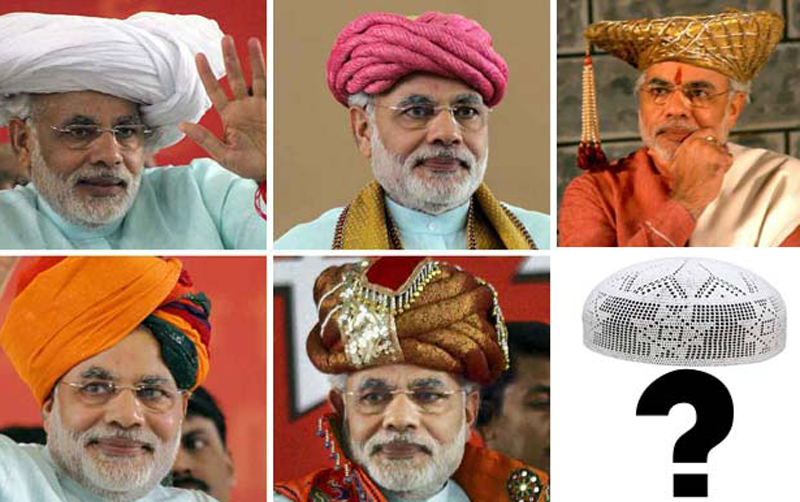 modi in cap