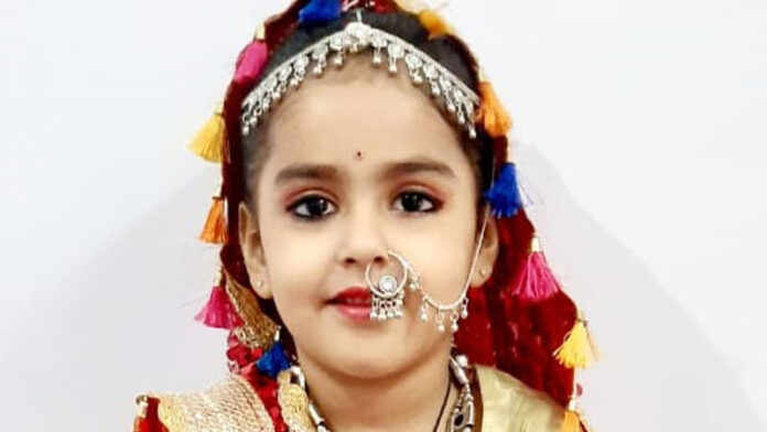 soumya Soni, a 6-year-old student