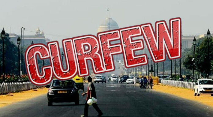 curfew