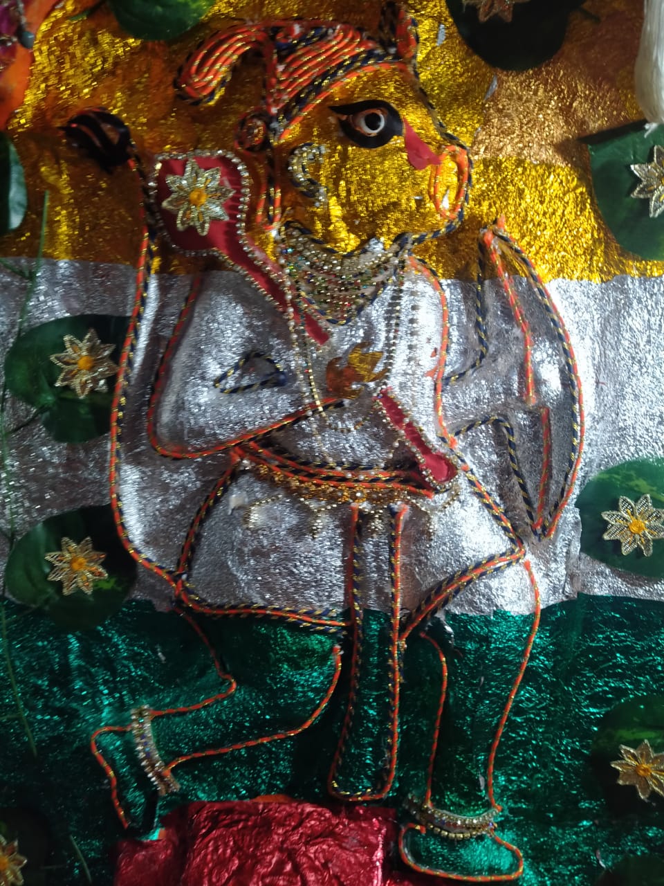 Hanuman in TriColor