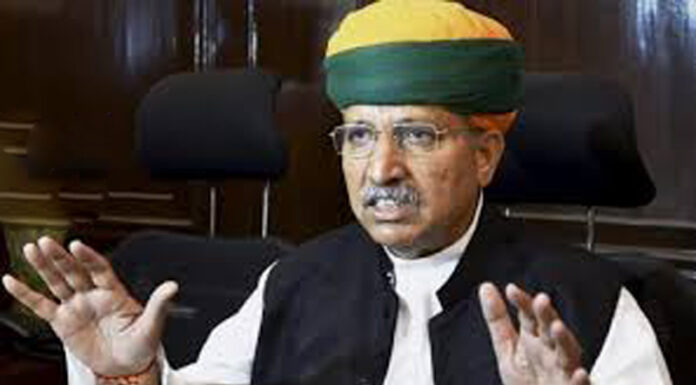 Police unable to provide security to common citizens in Rajasthan: Arjunram Meghwal
