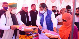 Congress people are misleading farmers: Arjunram Meghwal
