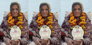 Ninety-year-old Kamala Devi's centenary honor was the inspiration for girl's education