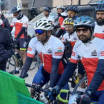 Road riders' cycle trip rally from Bikaner to Sujangarh