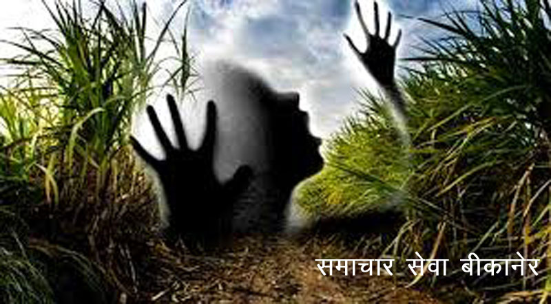 Dalit woman victim of rape in the field