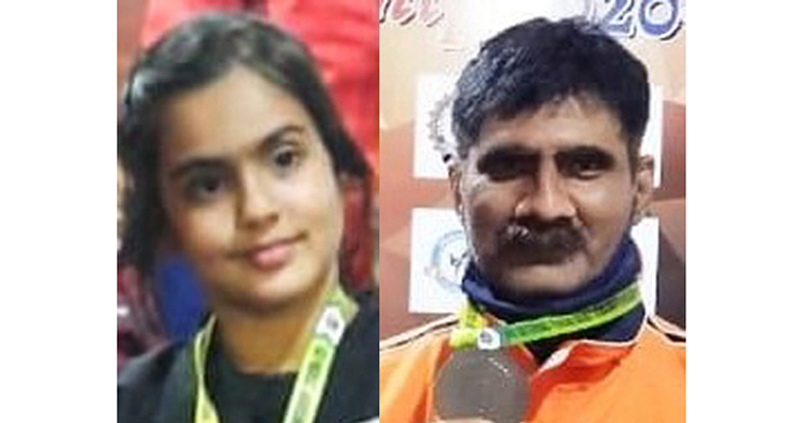 Devendra and Preetin Pranjal of Bikaner won the National Bronze Medal