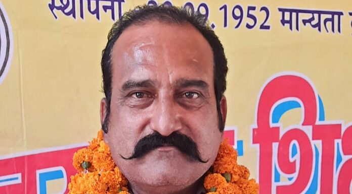 Anand Pareek elected district head of Rajasthan Teachers Association (Progressive)