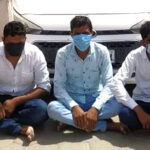 Three arrested with intoxicating tablets of 27 thousand rupees