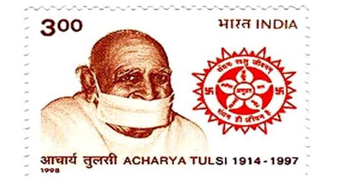 Dr. Kalla remembering Acharya Shri Tulsi