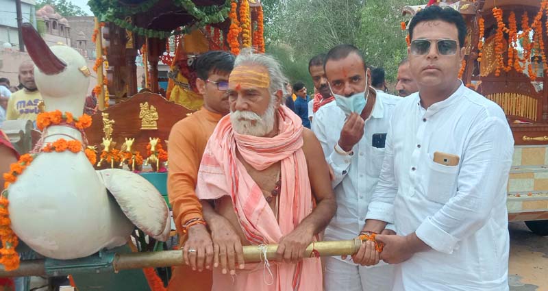 Angry Lord Shri Jagannath Ji Swami reached back to his Dham