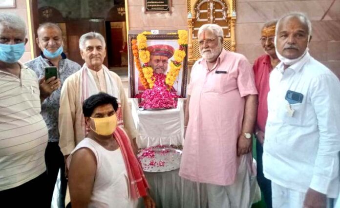 Pandit Makhan Vyas's death an irreparable loss to Bikaner - Bhagwatacharya Pt. Gopal Narayan Vyas