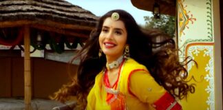 Charu Asopa's song Banna O Bagam Jhula Ghalya is making a splash on YouTube.