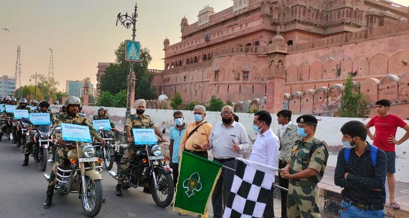 BSF took out dengue free Bikana rally