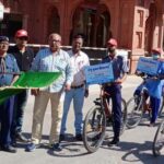 'Dengue Mukt Bikana' campaign started, Scout guide took out cycle rally