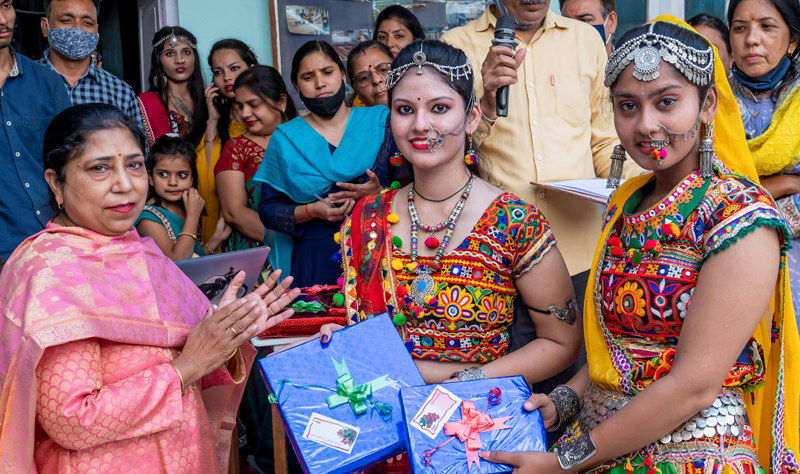 Nandita, Rishita Awakened topper in dance.1