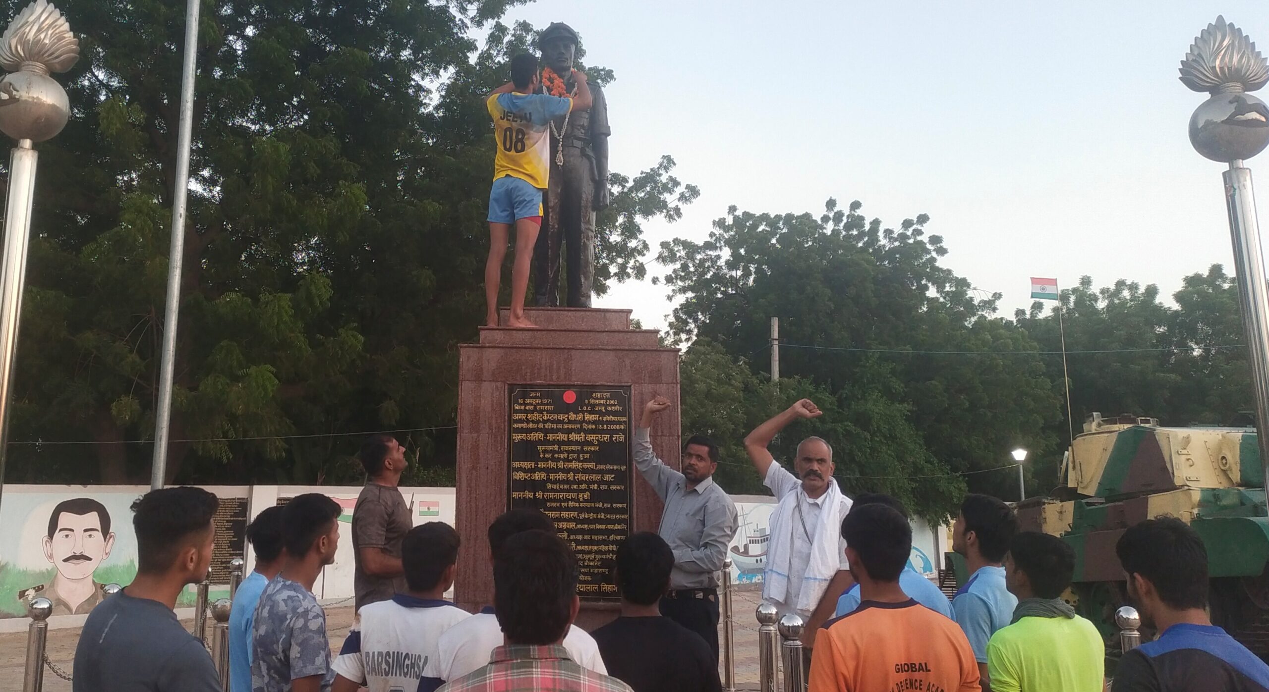 Remembering the immortal martyr Captain Chandra Chaudhary on his birth anniversary