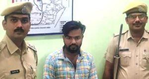 Youth arrested with illegal weapon.