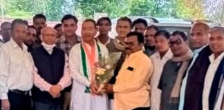 DG Madan Meghwal received a grand welcome in Bikaner