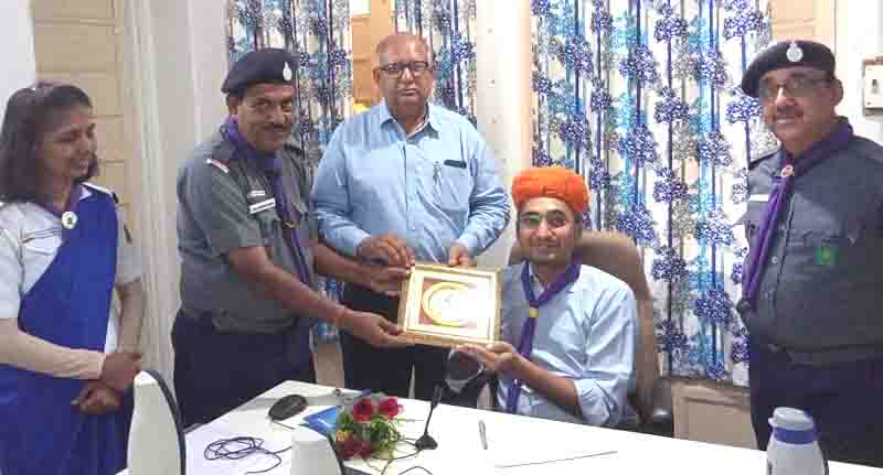 Gaurav Agarwal appointed as the State Commission Scout of the Scout Guide