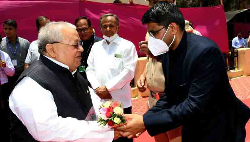 Governor Kalraj mishra will reach Jaipur on Wednesday night