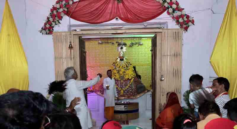 Ram Darbar and Shiva family restored at Shyam Dham Bikaner