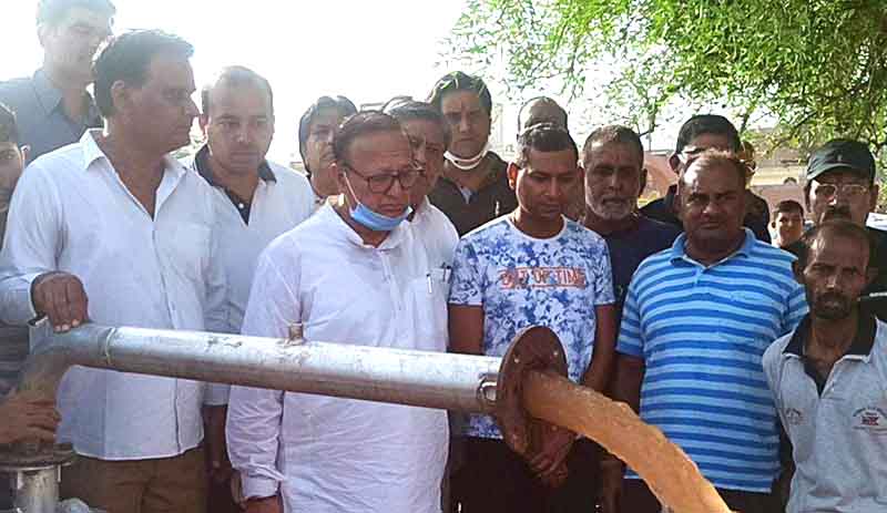 Tubewell inaugurated in Amreshwar Mahadev temple complex