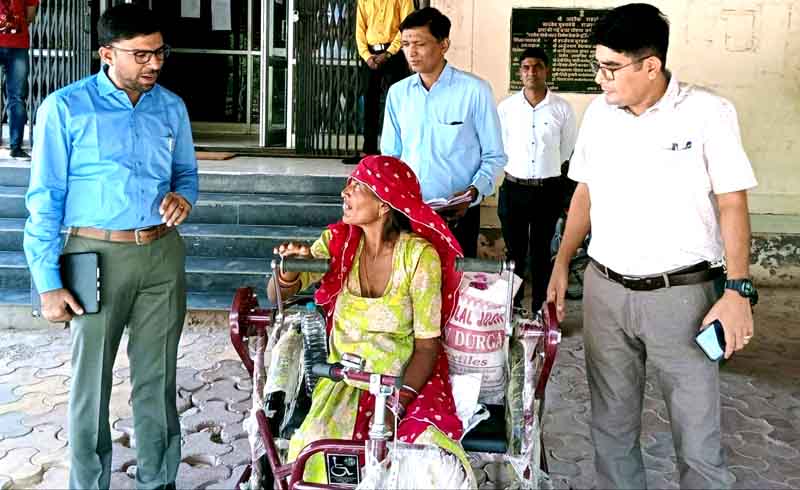 Tulsi Devi says after getting new tricycle, thank you government