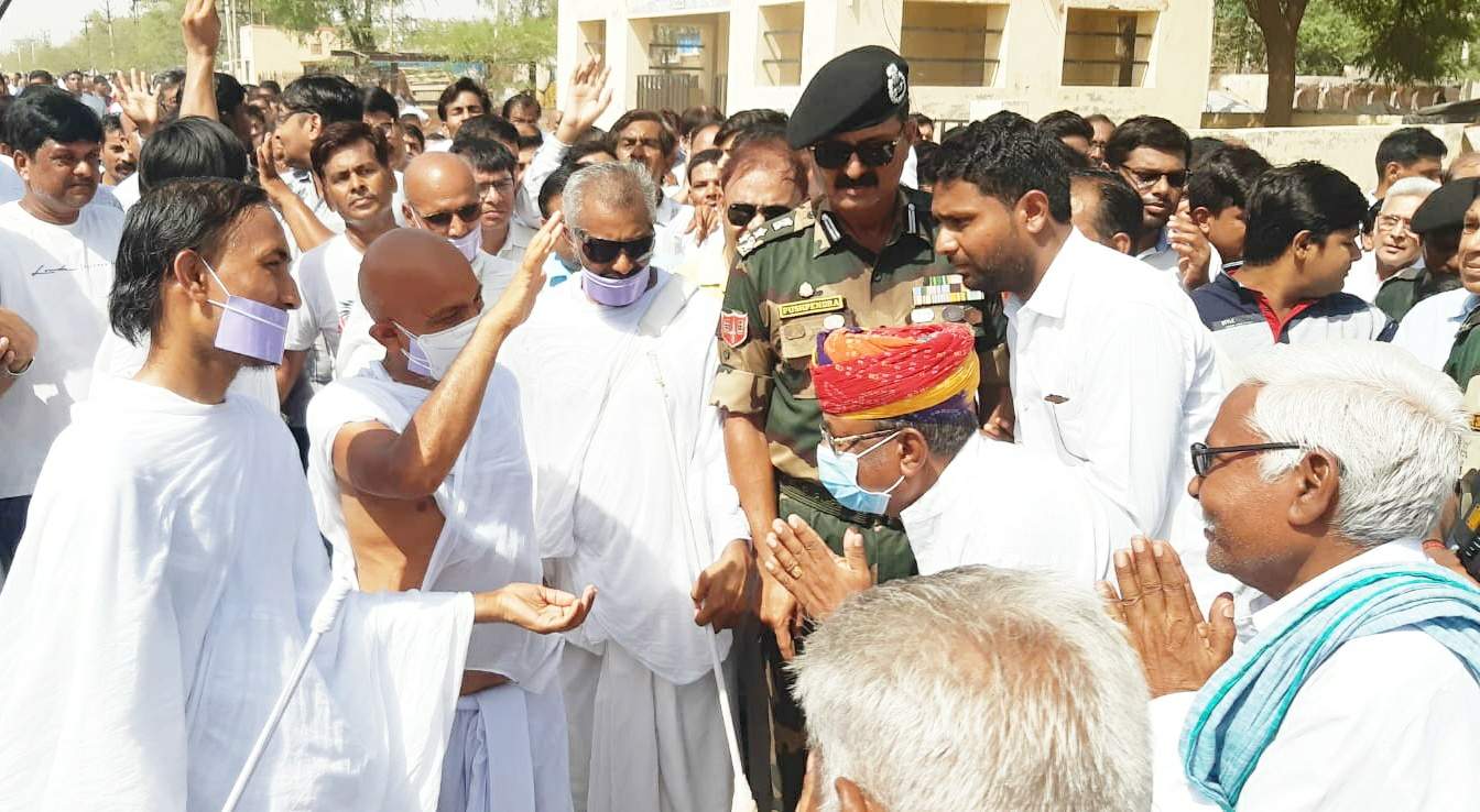 Valmiki Samaj welcomes Acharya Mahashraman