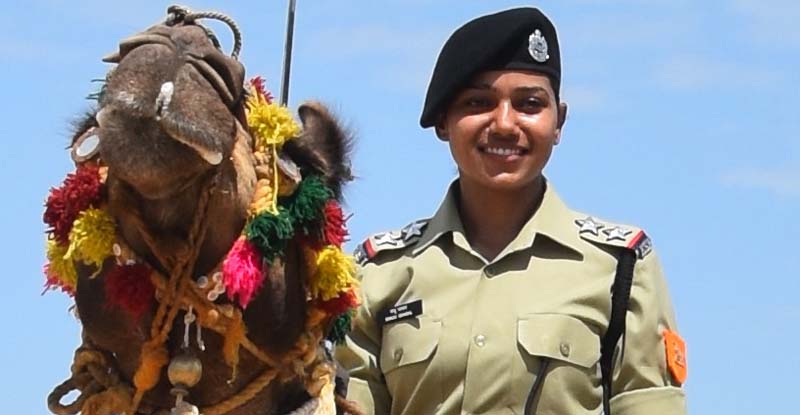 Female camel rider squad to participate in BSF Raising Day parade