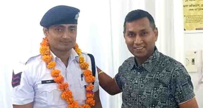 Head Constable Bugalia honored for stopping eve teasing