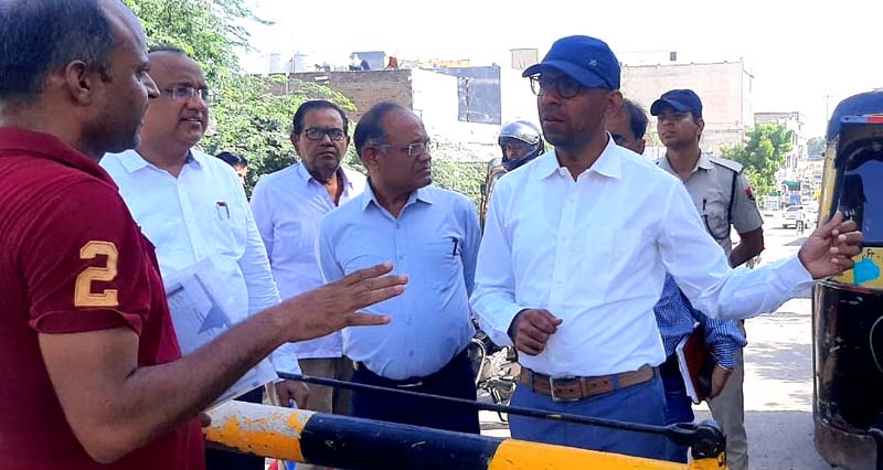 The work of Rani Bazar Under Bridge will start towards Ambedkar Circle