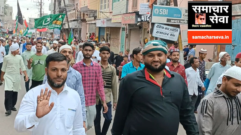 Juloose-e-Mohammadi 2022 in Bikaner on Eid Miladunnabi