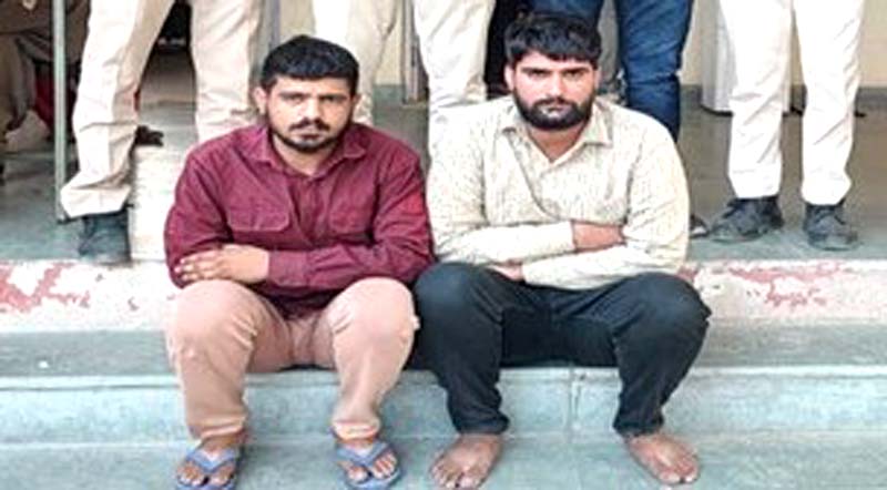 Nikhil Jat and Hitesh Jat arrested for snatching chain-1