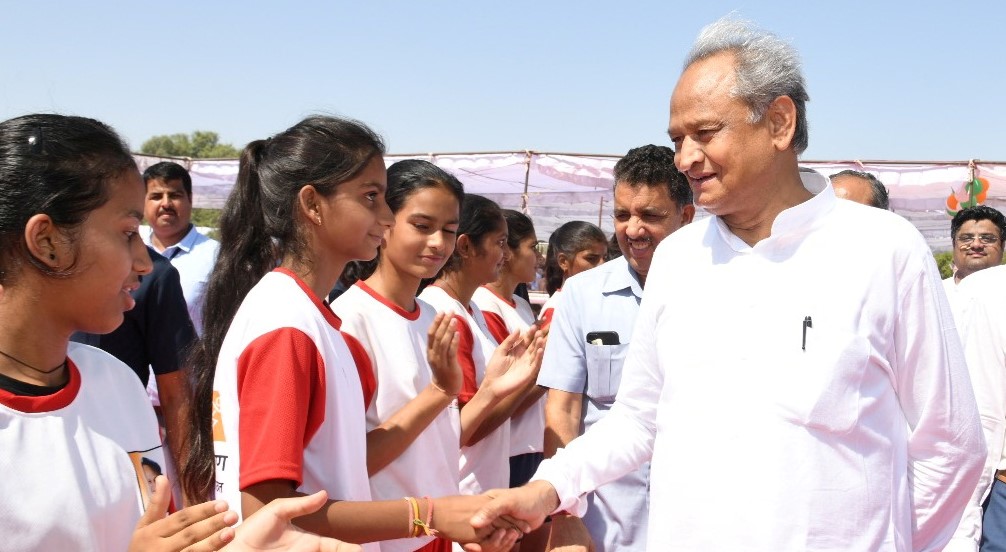 Tomorrow's medal winners getting ready from Rajiv Gandhi Rural Olympics Chief Minister1