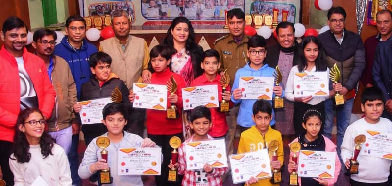 Bikaneri children won the Abacus Championship