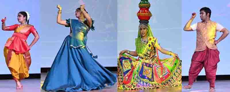 Youth danced fiercely on film songs in Youth Festival