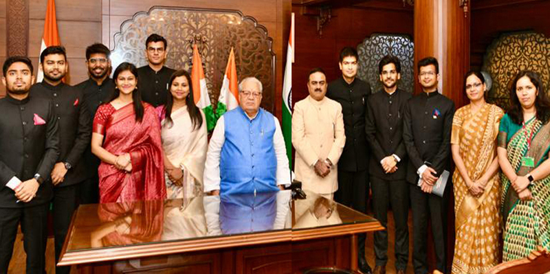 IAS trainees of the year 2022 batch met the Governor