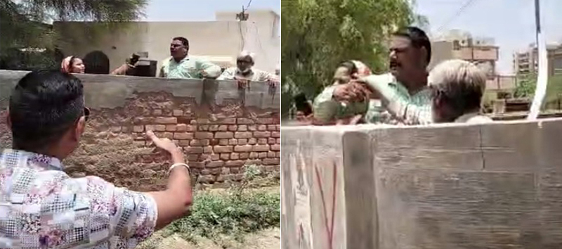 Bikaner's Divisional Commissioner Neeraj K. Attempt to attack Pawan with a sword