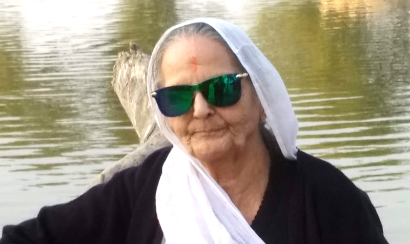 Death of Mrs. Sarala Devi Bissa.