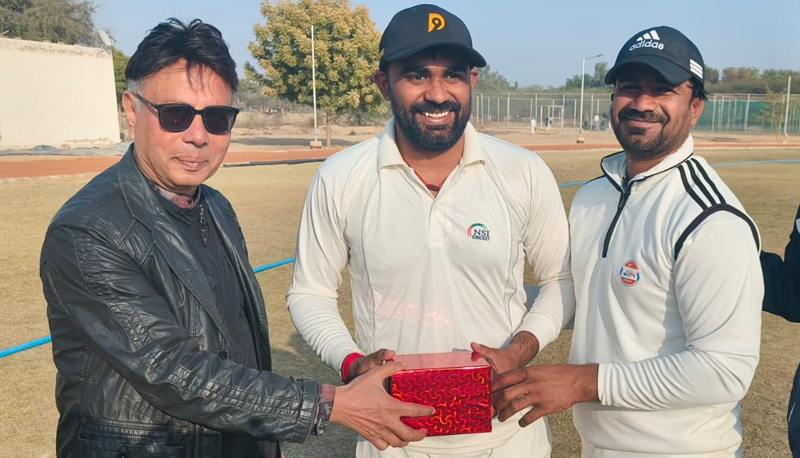 JMDV defeated Tilak Nagar Cricket Club, Dilkant man of the match