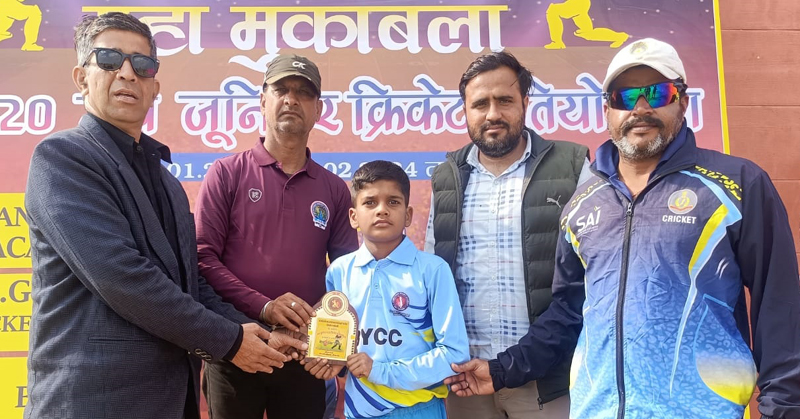 Desert Shine Cricket Academy and RYCC Academy won the matches