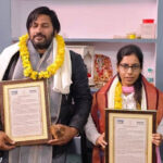 Khushboo Vyas honored with Chandrashekhar Excellence Award