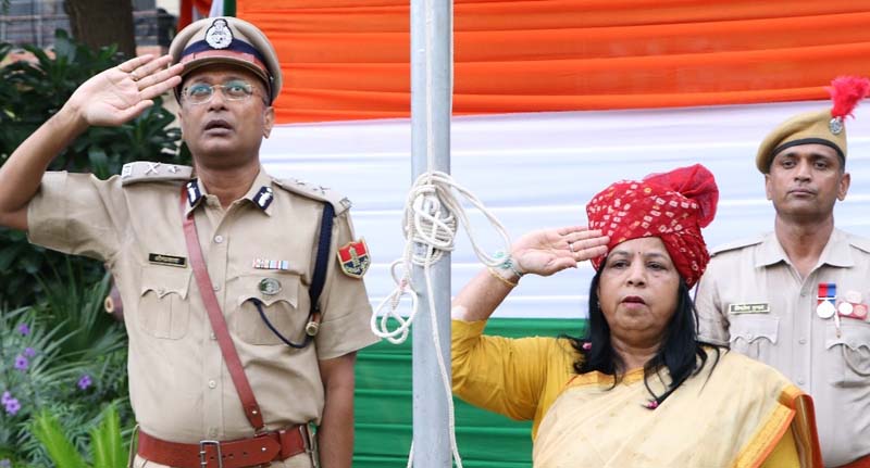 Independence Day Flag hoisting took place at various places