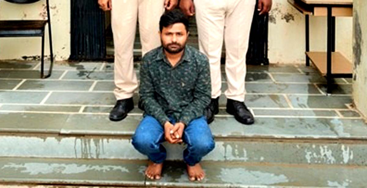 Absconding permanent warrantee Munnidalal Jat, resident of Panchu, arrested