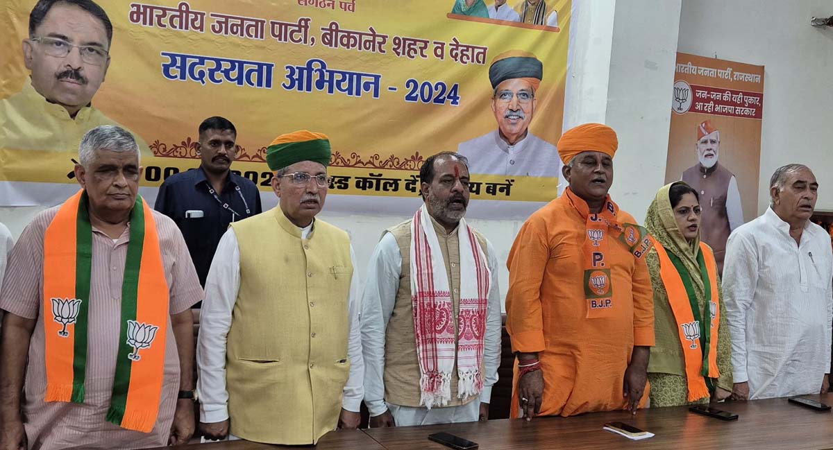 Go door-to-door and connect common people with the membership campaign- Arjun Ram Meghwal