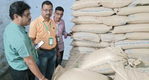 126 bags of sugar seized from New Grain Market