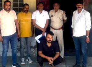 Bikaner Range's special team nabbed the wanted criminal Deva Jat