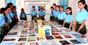 Children's literature distribution and book exhibition organized