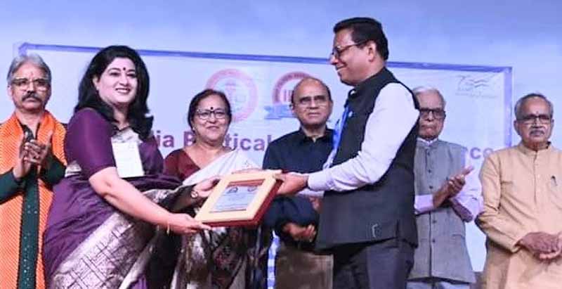 Dr. Meghna Sharma honored in Viksit Bharat@2047 seminar