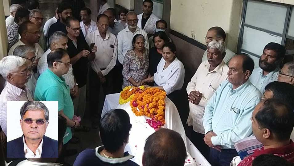 Journalist Ashok Mathur dies, body handed over to medical college 14BKN PH-3